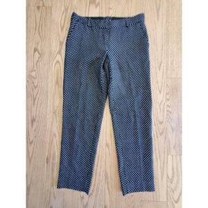 J. Crew Womens 0 Cafe Capri Polka Dots VGUC Office Career